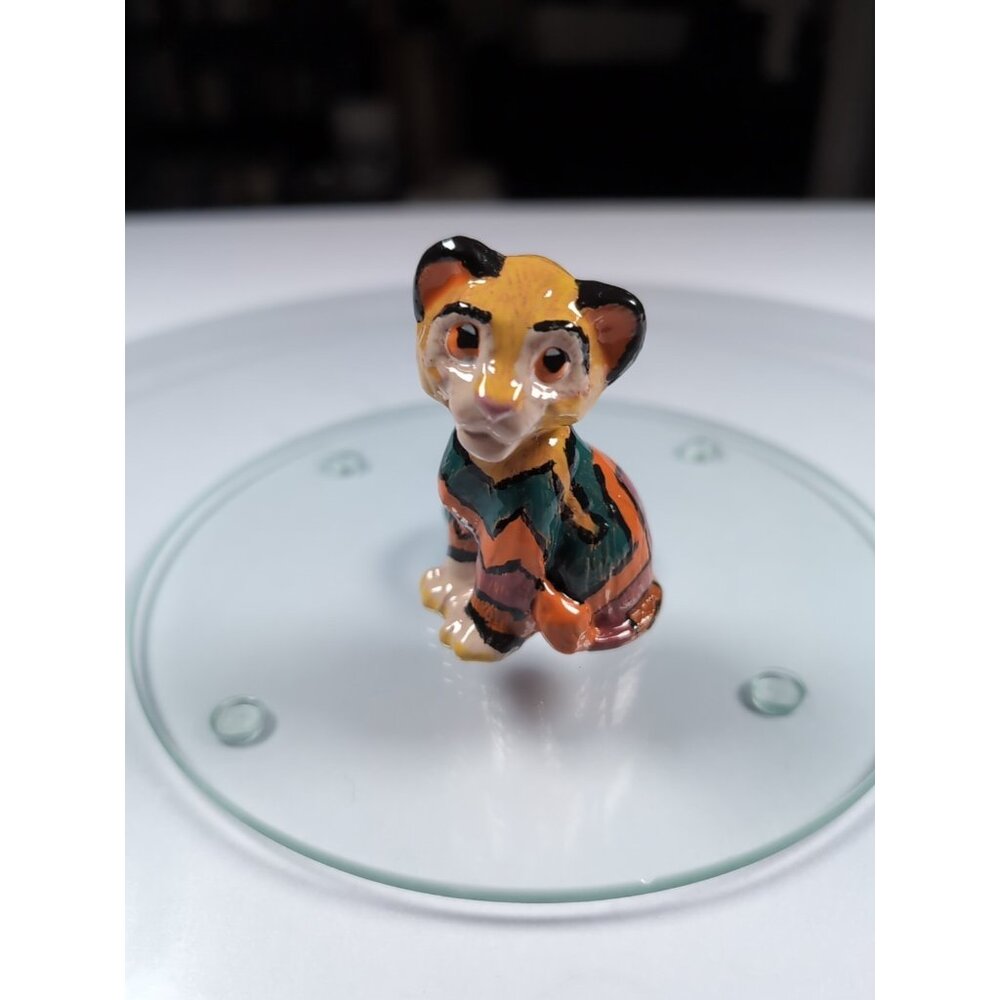 Ceramic Terra-cotta Multi Coloured Tiger Cub